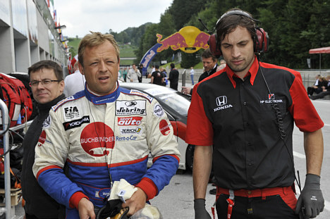 Wolfgang Treml havde en god debut for Hartmann Honda Racing.